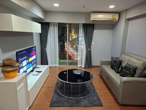 For Rent Condo MY RESORT BANGKOK Building 1, Floor 12,2 bed room, Room size 68 sqm