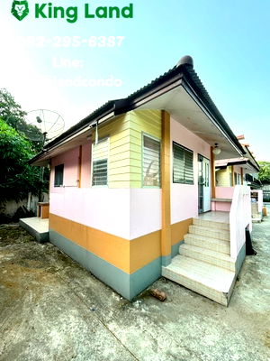 เช่าบ้านเดี่ยว ถนนวัชรพล : #ให้เช่าบ้านชั้นเดียว บ้านสวนเจตรัฐ สุขาภิบาล 5 ราคา 5500 /เดือน!!!  แอร์ 1 ตัว ที่จอดรถ 1 คัน​ #เลี้ยงสัตว์ได้​