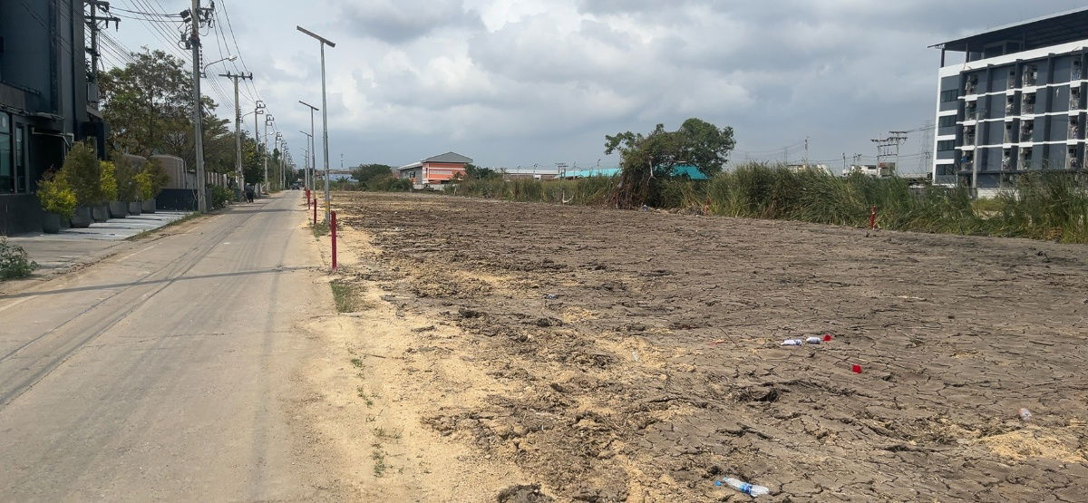 รูป ขายที่ดิน 90 ตร.ว. ถมแล้ว บางบ่อ สมุทรปราการ เข้าออกง่าย ใกล้ตลาด โรงเรียน พร้อมโอน เจ้าของขายเอง ราคาดี - รูปที่ 4/5