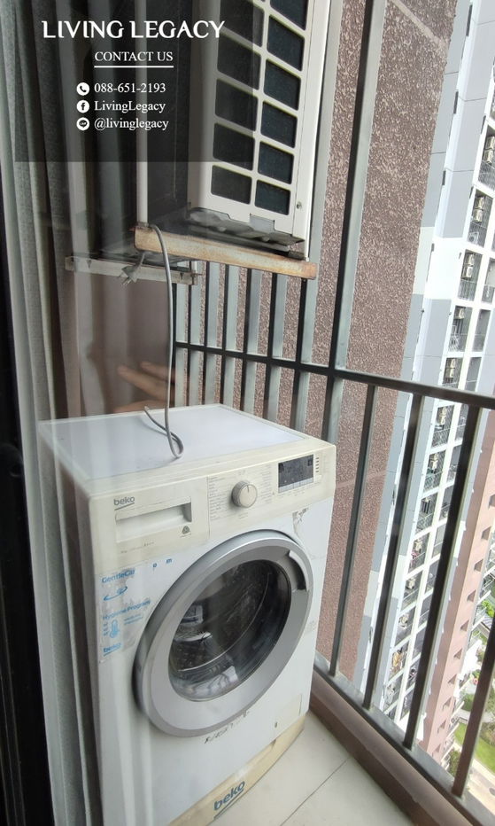 picture SJUONR Condo For Rent Rich Park @ Triple Station 35 Sq.M. Floor 19 line id : @livinglegacy - 13/13