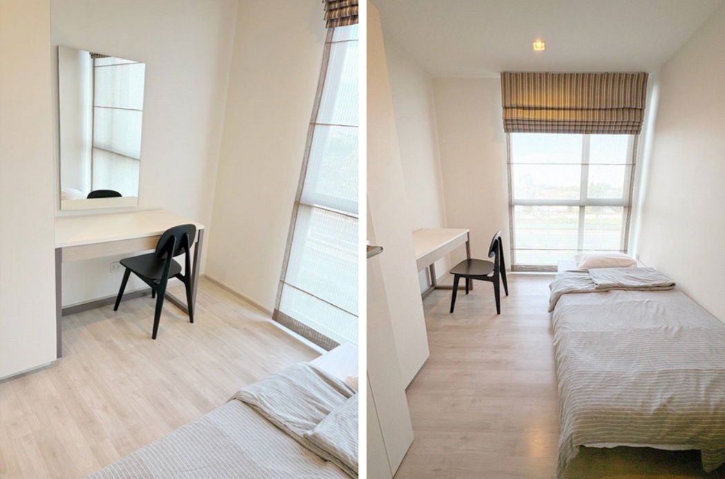 picture Call : 081-745-3232 Condo Chambers Cher Ratchada-Ramintra 58.34 sq.m, 2 Beds, 2 Baths, 5 floor, north facing, fully furnished - 3/12