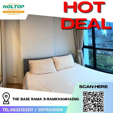 #R6416 🎉 160968  Condo for rent  THE BASE Rama 9-Ramkhamhaeng