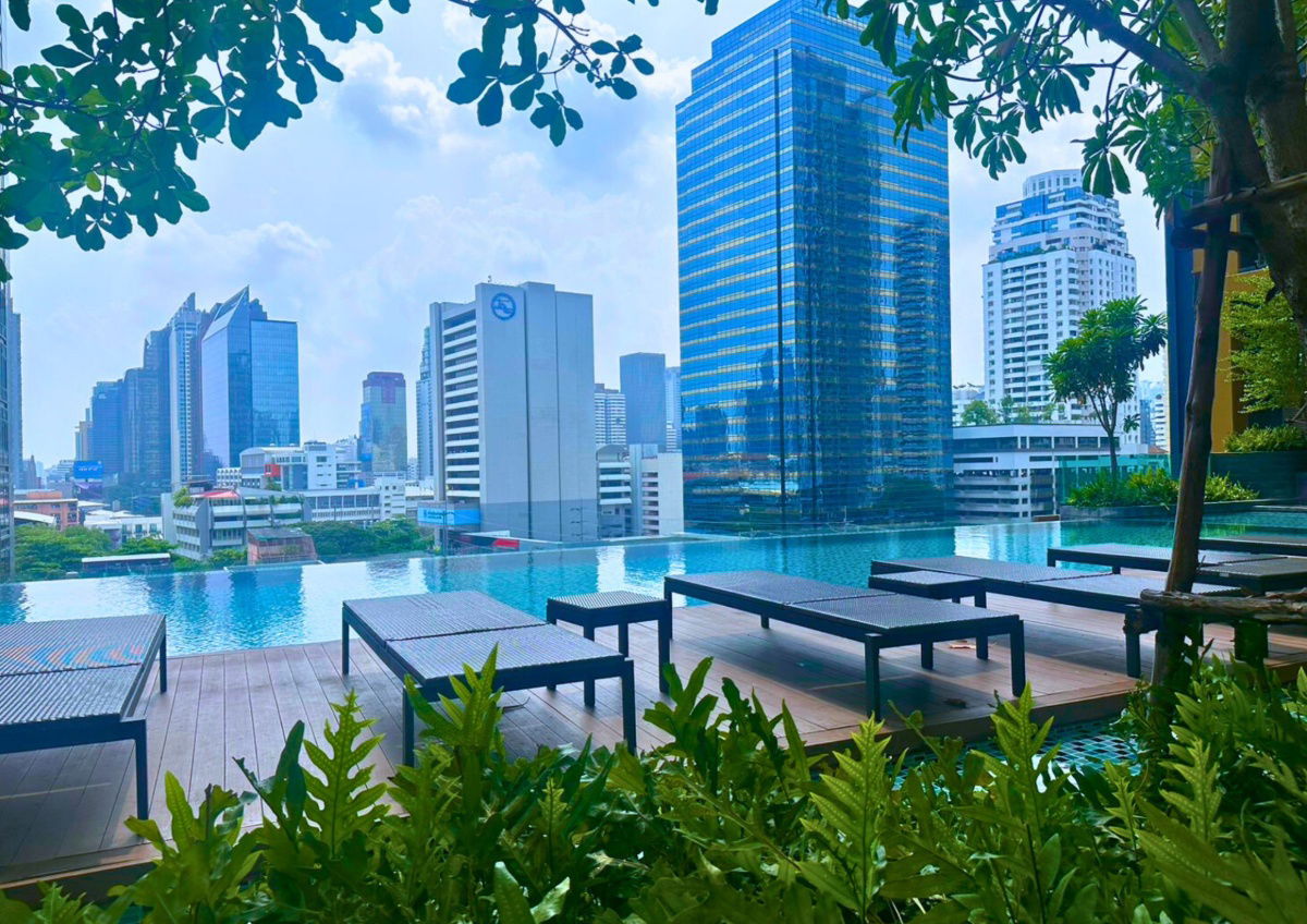picture 1 bedroom, Lumpini, Sweet, Phetchaburi-Makkasan, beautiful view, fully furnished - 12/18