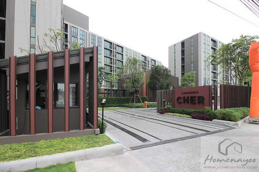 picture Call : 081-745-3232 Condo Chambers Cher Ratchada-Ramintra 58.34 sq.m, 2 Beds, 2 Baths, 5 floor, north facing, fully furnished - 9/12