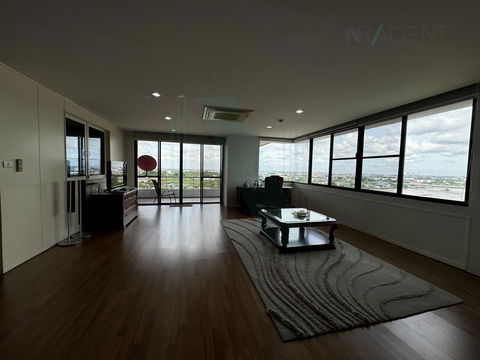 🔺 For Rent Condo RIVERINE PLACE Building 1, Floor 12,3 bed room, Room size 218 sqm