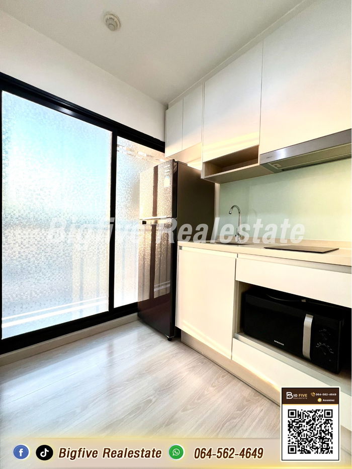 picture A68-070 Condo for rent at Skyline Rattanathibet, 9th floor, near MRT Yaek Nonthaburi 1 Station✨ - 5/8