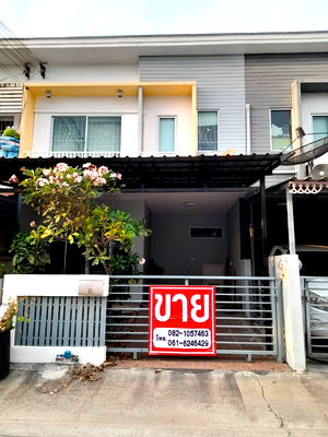 ทาวน์โฮม แอร์พอร์ต ลิงค์ บ้านทับช้าง : ขายทาวน์โฮม เดอะ คอนเนค 15 ถ.เฉลิมพระเกียรติ ร.9 เขตประเวศ ขายพร้อมผู้เช่า (N.943)