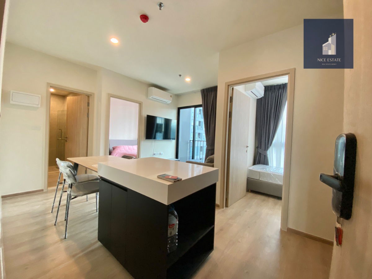 รูป Nue District R9 📍180m. MRT Rama 9 Brand New 2Bed 1Bath High floor Take Clear View - รูปที่ 3/10