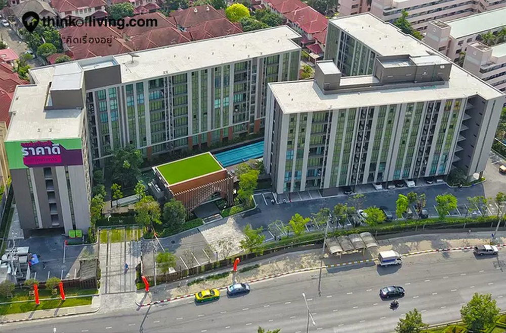 picture Call : 081-745-3232 Condo Chambers Cher Ratchada-Ramintra 58.34 sq.m, 2 Beds, 2 Baths, 5 floor, north facing, fully furnished - 10/12