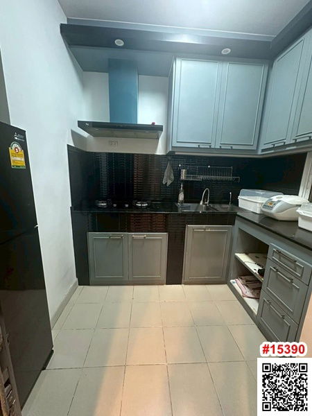 picture Townhouse for rent, 3 floors, Baan Klang Muang, Sathorn - Taksin 2, fully furnished, ready to move in, built-in throughout, near BTS Wutthakat - 9/18