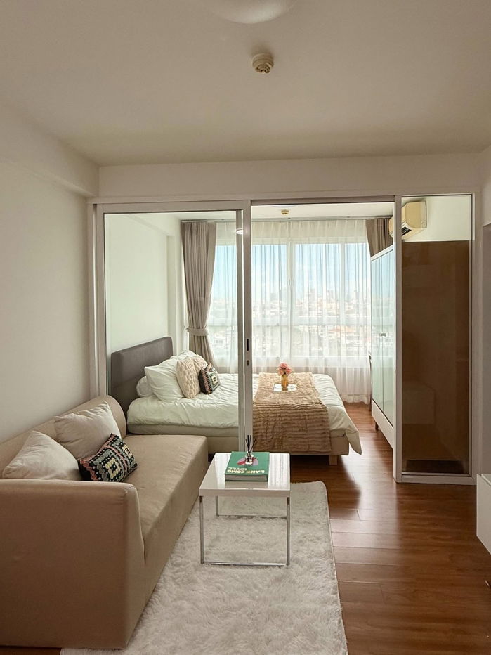 picture Y045📍Condo for rent, i-biza RCA, beautiful room, fully furnished, convenient transportation 📍 - 6/24