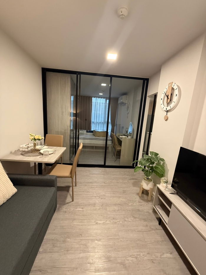 รูป 🏢 ให้เช่า Atmoz Tropicana Bangna 1 ห้องนอน  12,000 เท่านั้น ‼️ ห้องสวย แต่งครบ  - รูปที่ 4/13
