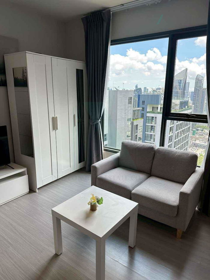 picture 🚩 For Rent Condo LIFE ASOKE - RAMA 9 Building 1, Floor 40,Studio, Room size 28 sqm - 3/8