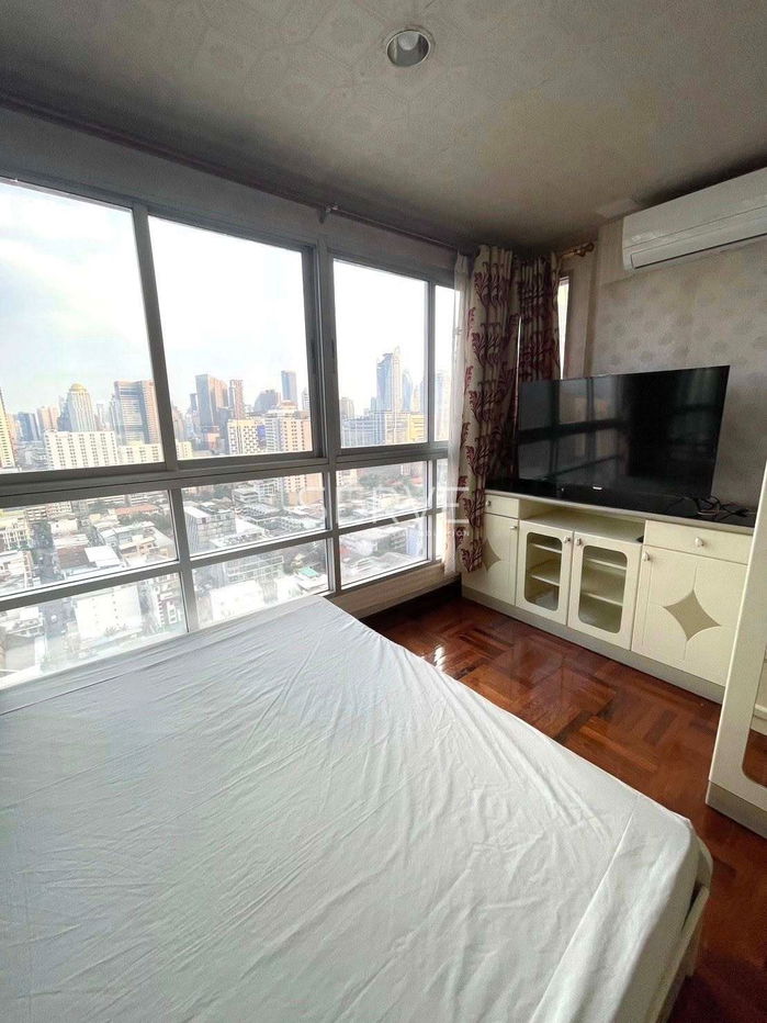 picture 20K/Mo 2 Beds 1 Bath Nice Room City view Good Location Close to  BTS Phaya Thai 200 m  @ Pathumwan Resort  - 4/10
