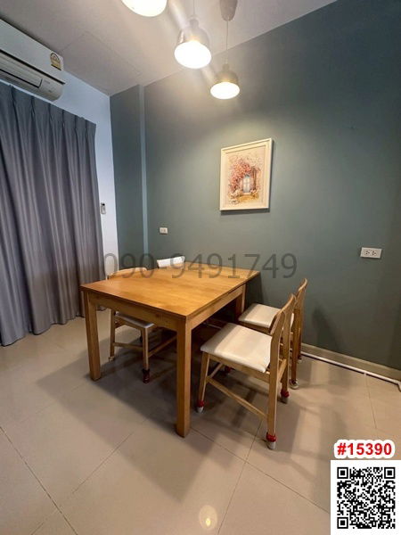 picture Townhouse for rent, 3 floors, Baan Klang Muang, Sathorn - Taksin 2, fully furnished, ready to move in, built-in throughout, near BTS Wutthakat - 10/18