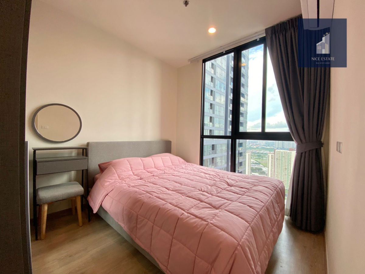 รูป Nue District R9 📍180m. MRT Rama 9 Brand New 2Bed 1Bath High floor Take Clear View - รูปที่ 8/10