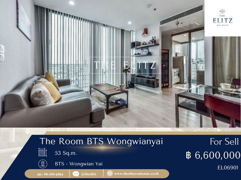 ✨ Rare Size Unit | The Room BTS Wongwianyai Premium Unit ราคาพิเศษต่ำสุดต่อ ตร.ม.  💯