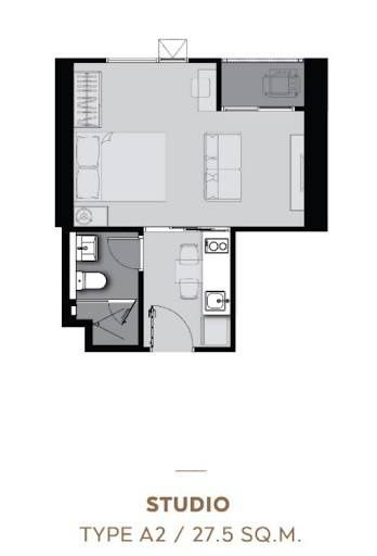 picture The Green 2 @ Sukhumvit 101 - 1 Bed/ 1 Bath, 7 Floor - 7/7