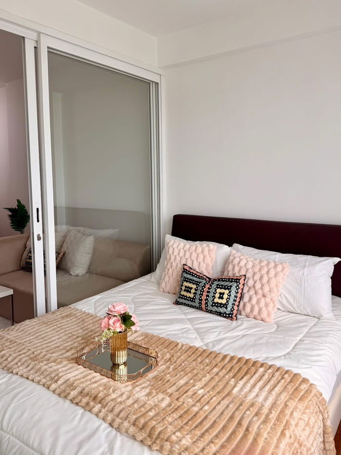 picture Y045📍Condo for rent, i-biza RCA, beautiful room, fully furnished, convenient transportation 📍 - 2/24