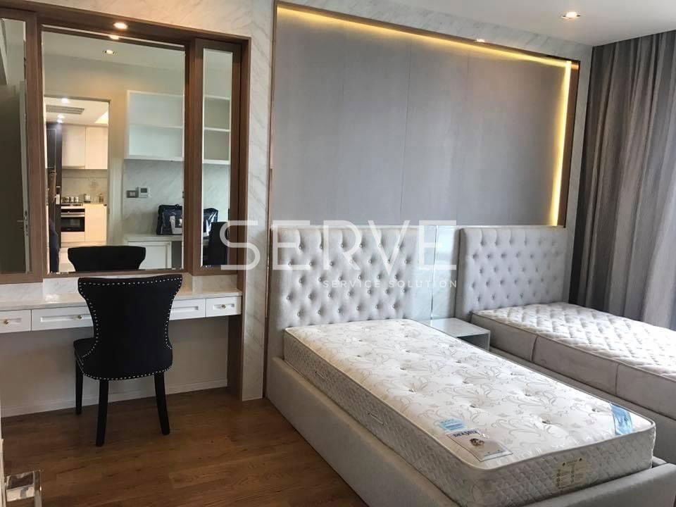 picture Luxury Style 1 Bed 72 sq.m. High Fl. 30+ Good Location Next to BTS Surasak 50 m.  at The Bangkok Sathorn Condo / For Rent - 5/6