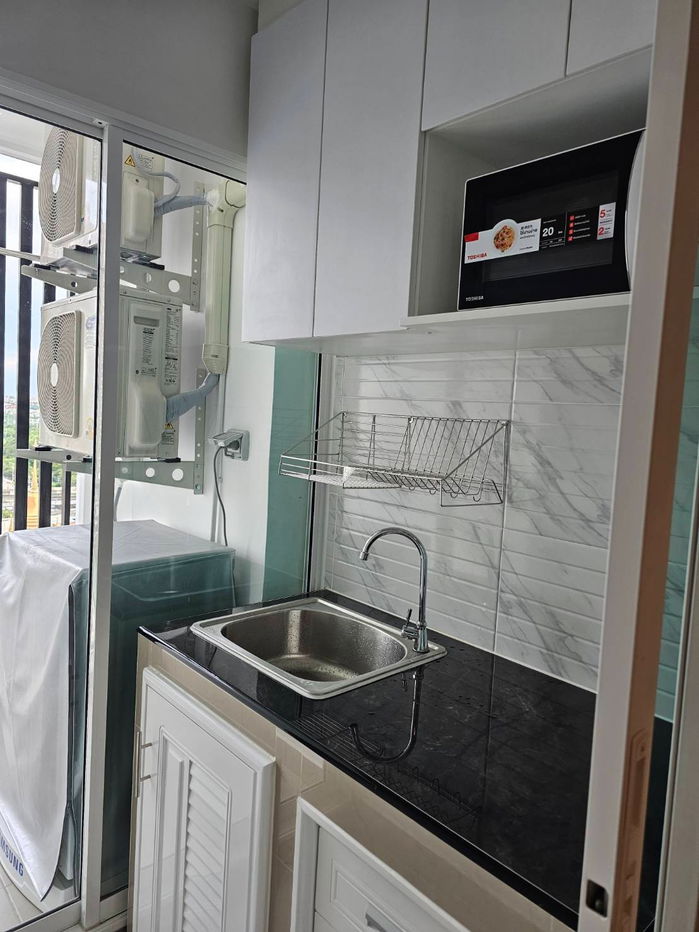 รูป ให้เช่า Regent Home Bangna ติดบีทีเอส เพียง...400 เมตร ห้อง Built-in ใหม่ๆเลย ห้องสวยกว้าง เฟอร์นิเจอร์ครบ (kyz130)  - รูปที่ 6/7