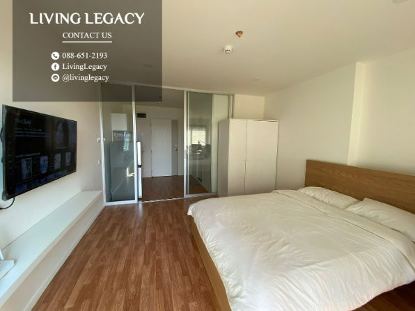 รูป LU6T8OB9 ให้เช่าคอนโด Lumpini Ville Phatthanakan - New Phetchaburi 29 ตร.ม. ชั้น 9 line id : @livinglegacy - รูปที่ 4/20