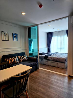 คอนโดให้เช่า : ให้เช่า Regent Home Bangna ติดบีทีเอส เพียง...400 เมตร ห้อง Built-in ใหม่ๆเลย ห้องสวยกว้าง เฟอร์นิเจอร์ครบ (kyz130) 