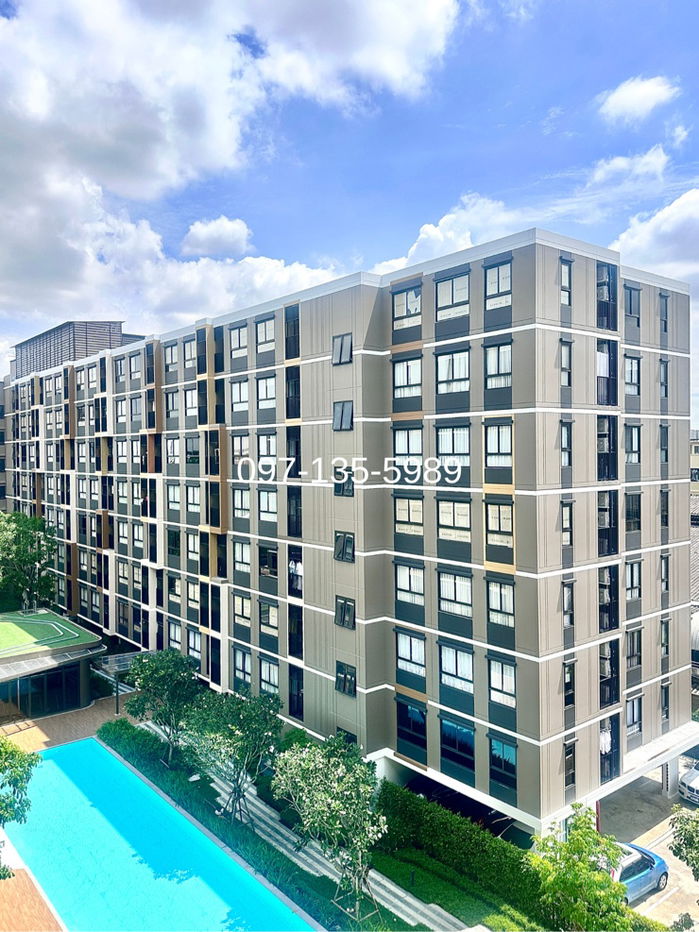 รูป ปล่อยเช่าคอนโดใหม่แกะกล่อง D Condo Air ลาดกระบัง อาคาร A ชั้น 6  - รูปที่ 21/28