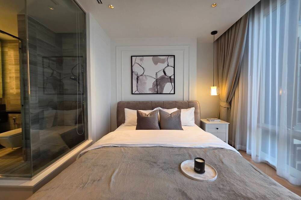 รูป เช่า !! ชั้นสูง 31++, วิวแม่น้ำ, หรูหรา!!🔥 Code C20250200063...Four Seasons Private Residences, 2 นอน, 3 น้ำ, แต่งครบ, สไตล์โมเดิร์น, พร้อมเข้าอยู่  - รูปที่ 8/12