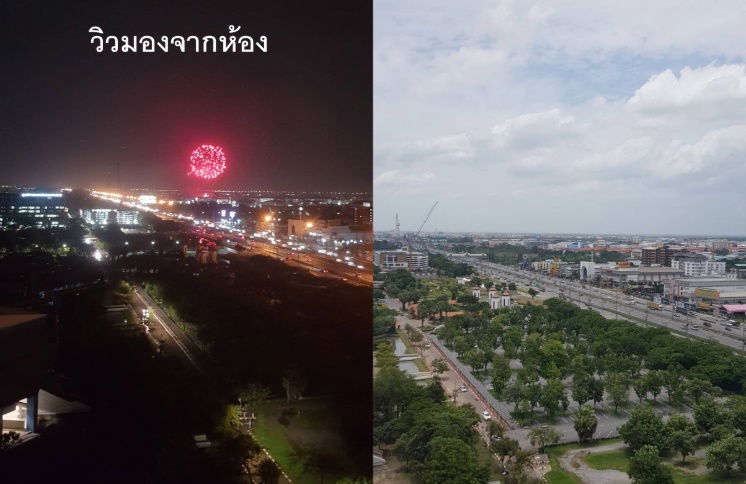รูป ให้เช่าคอนโดเทอร์ร่า เรสซิเดนซ์ (TERRA RESIDENCE I) ติดรั้วธรรมศาสตร์ ห้องใหญ่ วิวสวน ทิศเหนือ - รูปที่ 3/13