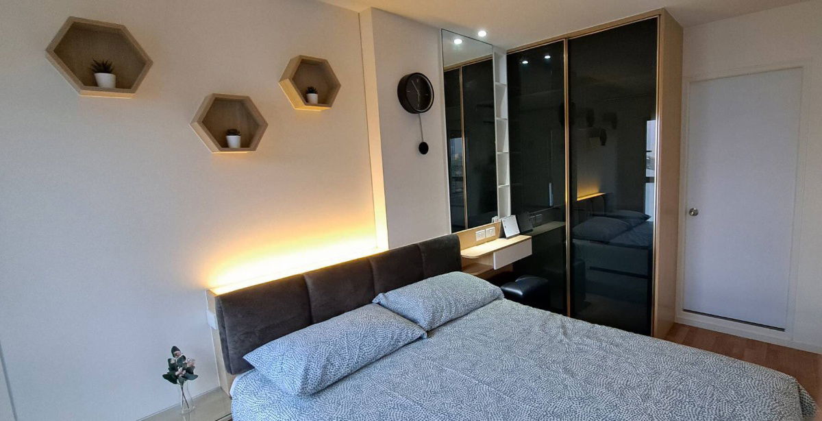 picture Lumpini Ville Sukhumvit 101/1 - Punnawithi - 1 Bed/ 1 Bath, 8 Floor  - 5/7