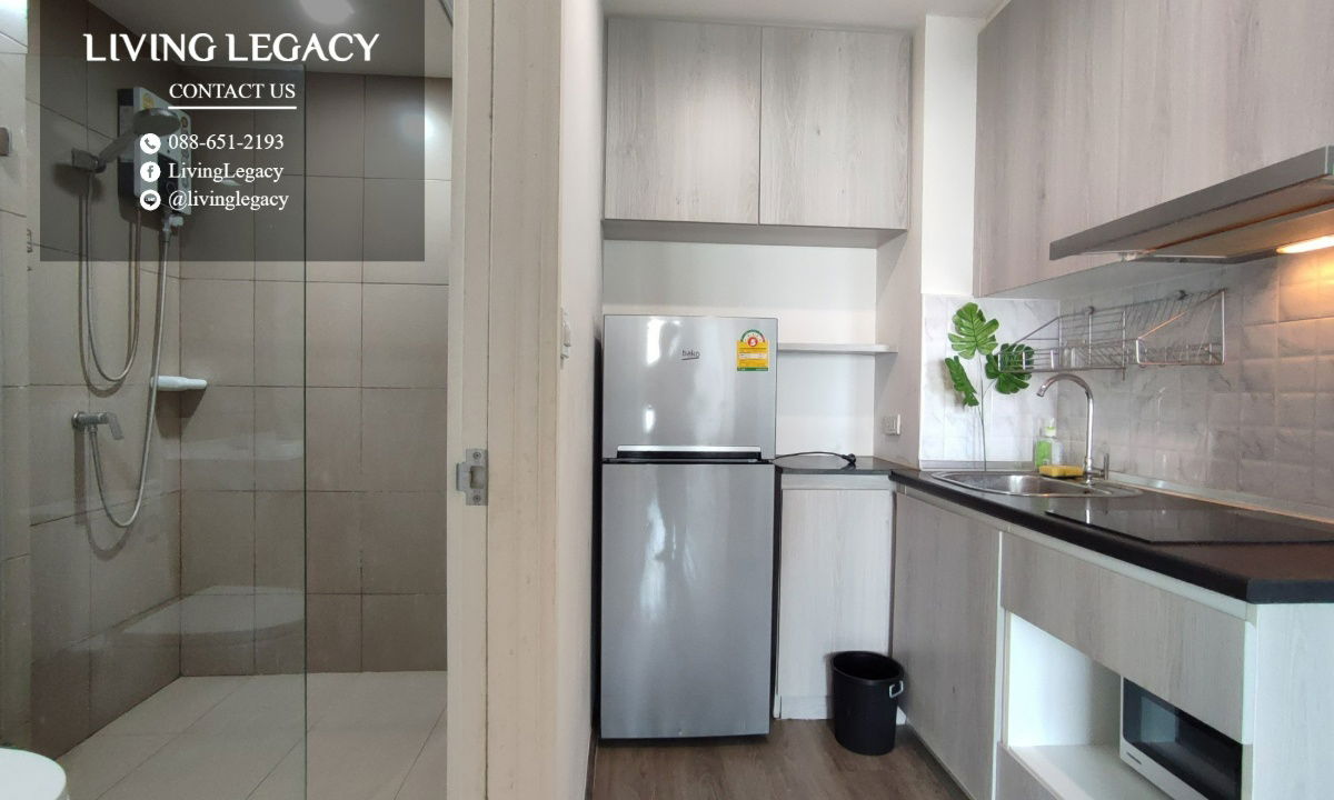 picture SJUONR Condo For Rent Rich Park @ Triple Station 35 Sq.M. Floor 19 line id : @livinglegacy - 9/13
