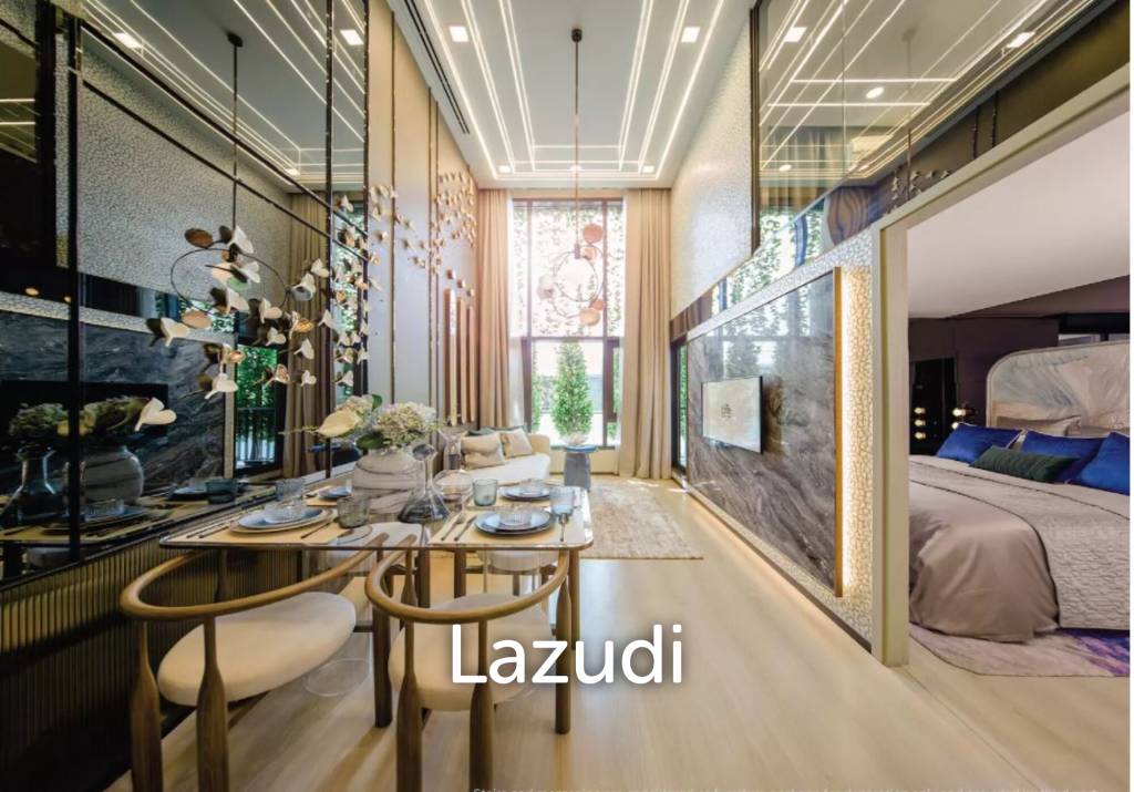 รูป 1 Bedroom Vertiplex 1 Bathroom 50 Sq.m Life Rama 4 - Asoke - รูปที่ 2/3