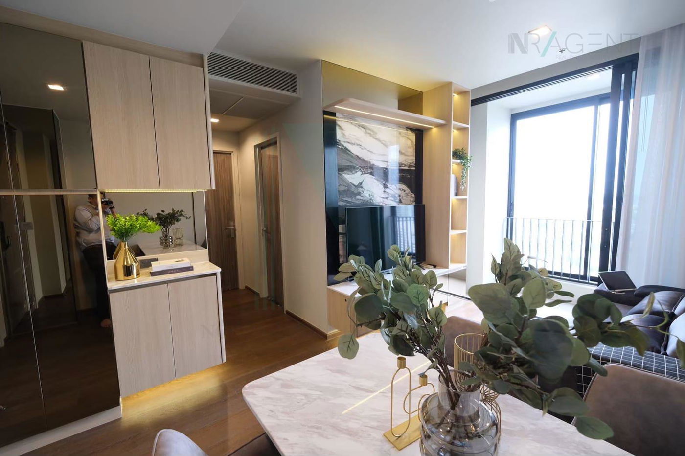 picture For rent condo IDEO Q SUKHUMVIT 36 Building A, Floor 23,1 bed room, Room size 45 sqm - 6/8