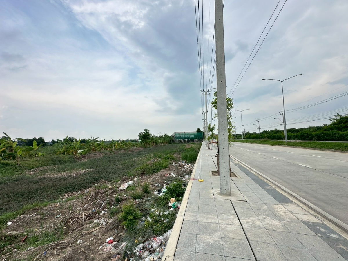 รูป ที่ดิน 46-2-29ไร่ ติดถนนไมตรีจิตร-นิมิตรใหม่ คลองสามวา มีนบุรี กทม - รูปที่ 7/7