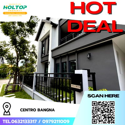 Houses for rent : #R6408  🎉 160968 House for rent Centro Bangna