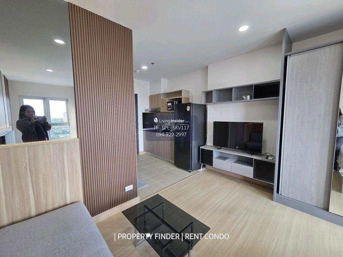 picture Condo for rent Supalai Veranda Sukhumvit 117  Make an appointment to view the room 👉line: @propertybkk2 - 4/16