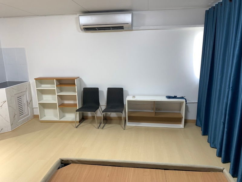 รูป คอนโดป๊อปปูล่าตึก C6 ชั้น 10/57 วิวนอก  ห้องขนาด 32 ตรม (ห้องคางหมู)  - รูปที่ 6/8