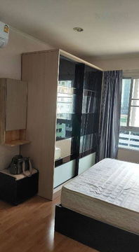 🚩 For Rent Condo LUMPINI VILLE RAMKHAMHAENG 44 Building ฺB, Floor 8,Studio, Room size 30 sqm