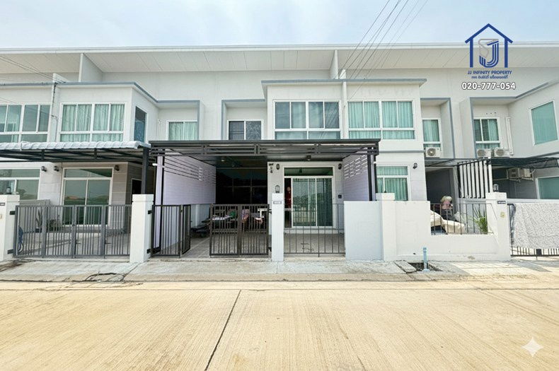 รูป ขายทาวน์โฮม 2ชั้น หมู่บ้านเด่นชัย ประชาอุทิศ 90 ใกล้วงแหวนกาญจนาภิเษก - รูปที่ 1/15