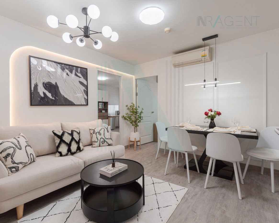 picture 🎉 For Sell Condo KENSINGTON CONDOMINIUM SUKHUMVIT 107 BEARING STATION Building 1, Floor 5,2 bed room, Room size 59 sqm - 1/8