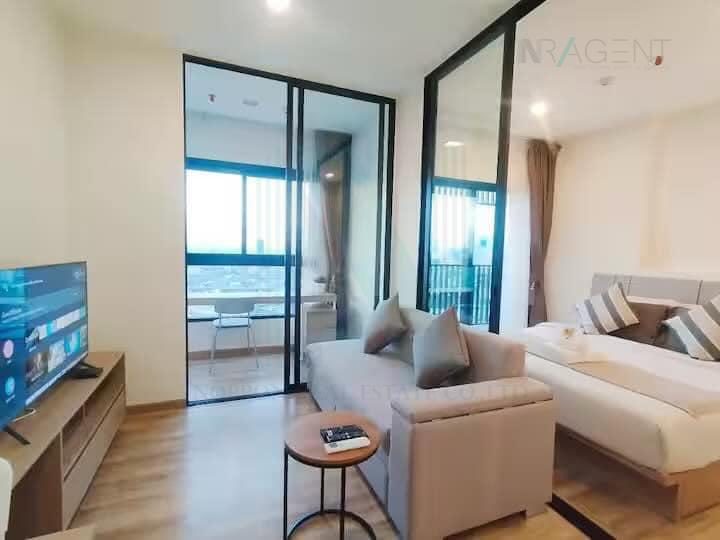 รูป 🎉 ให้เช่าคอนโด นิช โมโน เจริญนคร อาคาร 1 ชั้น 31 1 ห้องนอน ขนาด 35.00 ตรม ใกล้ Big C ดาวคะนอง - รูปที่ 4/8