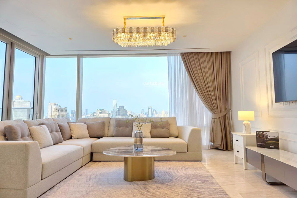 รูป เช่า !! ชั้นสูง 31++, วิวแม่น้ำ, หรูหรา!!🔥 Code C20250200063...Four Seasons Private Residences, 2 นอน, 3 น้ำ, แต่งครบ, สไตล์โมเดิร์น, พร้อมเข้าอยู่  - รูปที่ 2/12