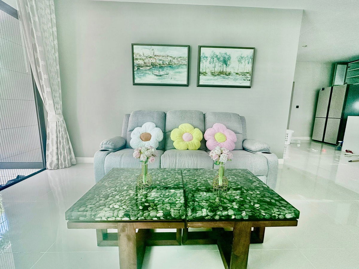 รูป 😊🏡 ให้เช่าบ้าน เศรษฐสิริ กรุงเทพกรีฑา ตกแต่งสวยพร้อมเข้าอยู่ รับทั้งระยะสั้นและระยะยาว - รูปที่ 3/12