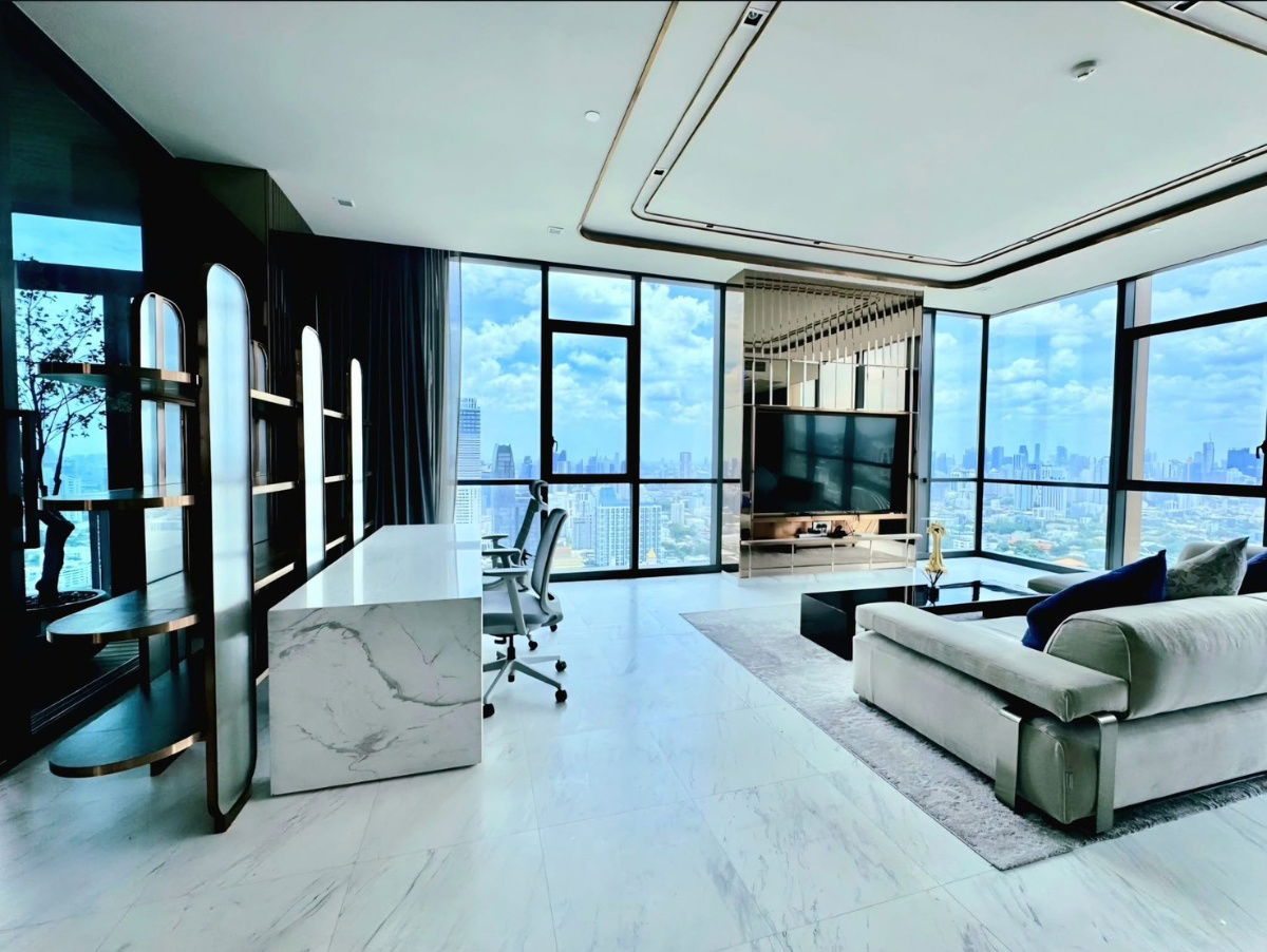 picture ❖ Rare unit ❖ 35+ floor, 253.00 sq.m., 3 bedrooms | Condo near J Avenue Thonglor 2 min, BTS Thonglor 5 min, Donki Mall 7 min - 8/17