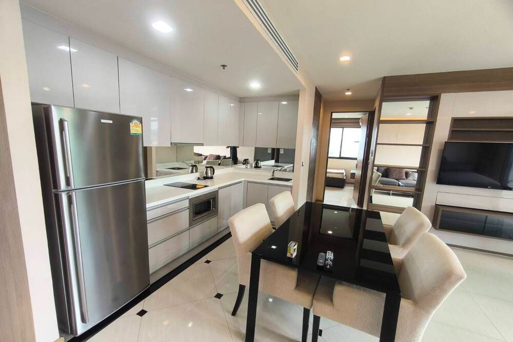 picture 🔥 For Rent !! Spacious room, There is a bathtub!! 🔥 Code C20250900016...The Address Sathorn, 2 bedroom, 2 bathroom, furnished, ready to move in 📣📣 - 3/7