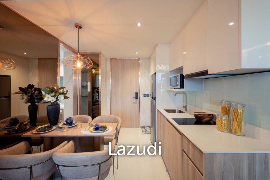 รูป 2 ห้องนอน 2 ห้องน้ำ 58.55 ตร.ม. วันซ์ พัทยา - รูปที่ 2/11