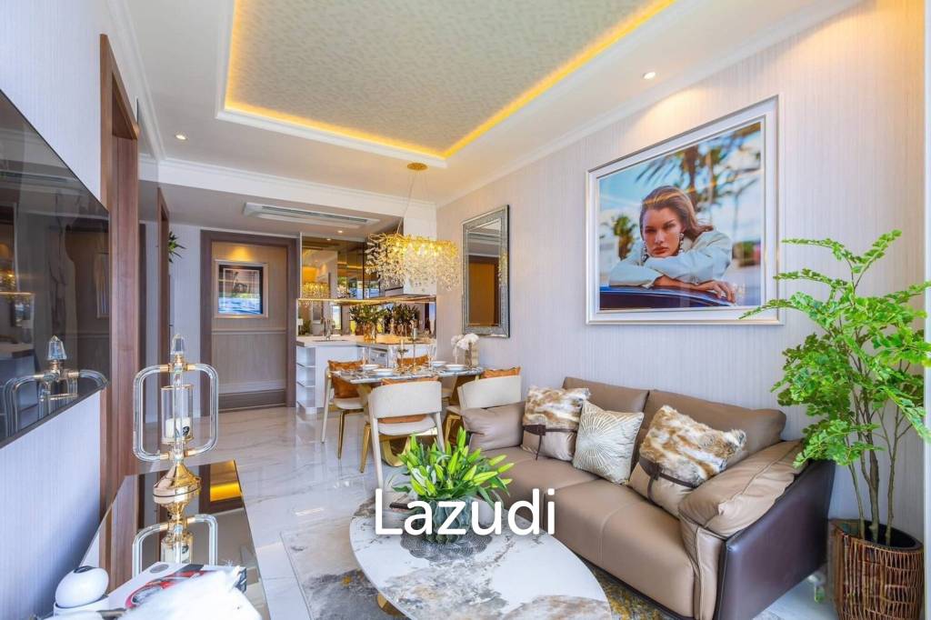 รูป 1 Bed 1 Bath 51 SQ.M. The Riviera Malibu and Residence - รูปที่ 1/7