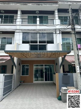 Townhouse for rent, 3 floors, Baan Klang Muang, Sathorn - Taksin 2, fully furnished, ready to move in, built-in throughout, near BTS Wutthakat