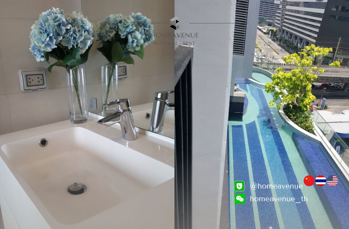 รูป 💡หาห้องเช่า ต้องที่ HomeAvenue | Condolette Midst Rama 9 ✨ 1Bed ‼️ราคาถูกมาก🚇 ใกล้ MRT พระราม 9💥 พร้อมเข้าอยู่ 📲 Line: @homeavenue ⭐HA-755 - รูปที่ 4/7